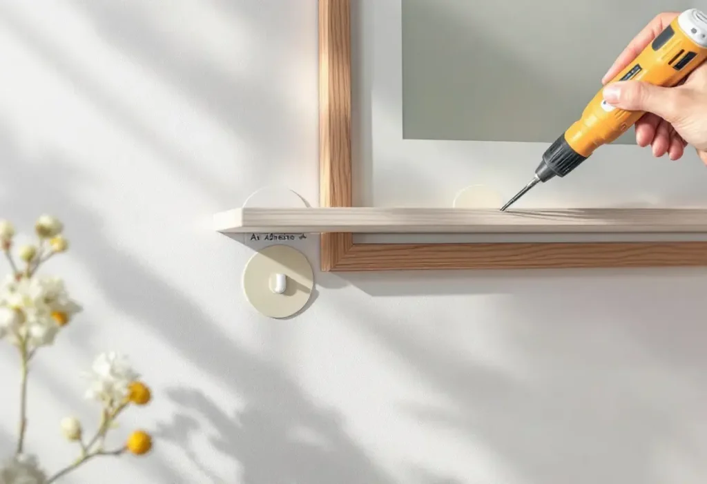 Fixer sans percer objet lourd : Solutions pratiques