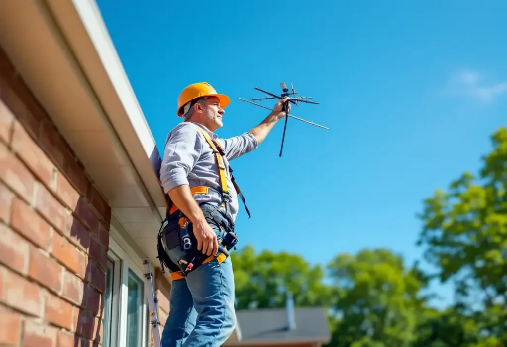 Branchement TV sur antenne rateau : Guide complet