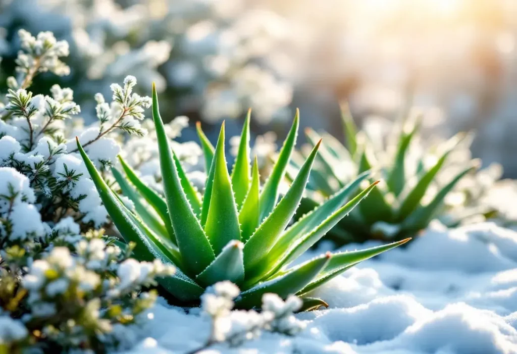 Peut-on laisser un aloe vera dehors l'hiver ?