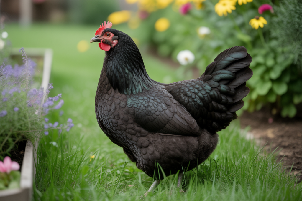 Tout savoir sur la poulette noire pour votre jardin